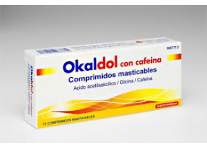 Aviso de la retirada de un lote del medicamento Okaldol con cafeína compromidos masticlables