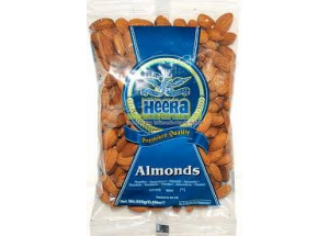 Detectan cacahuetes no declarados en almendras en polvo marca Heera