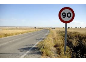 Entra en vigor la reducción de velocidad a 90 km/h en carreteras convencionales 